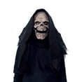 thumbnail image 2 of Grim Reaper Halloween Adult Latex Mask, 2 of 8