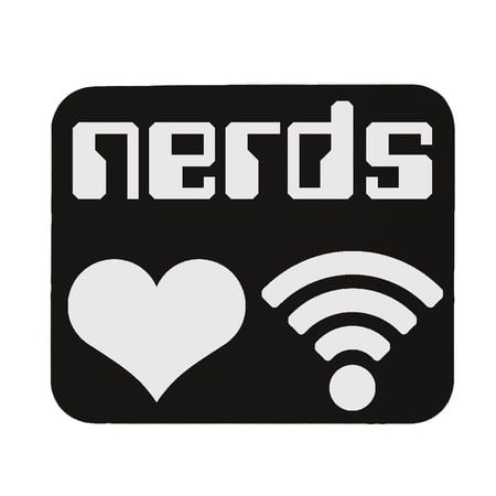 Nerds Love Wifi Funny Mouse Pad price history on PriceWatchPro