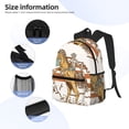 thumbnail image 3 of Disketp Vintage Wild West Cowboy Mochila Ligera Clásica con Múltiples Bolsillos, Mochila Casual para Hombre y Mujer, Ideal para Escuela, Trabajo y Viajes, 3 of 6