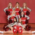 thumbnail image 5 of 4 Pack Cheerleading Pom Poms,metallic Cheer Pom Poms With Training Baton Handle, 5 of 5