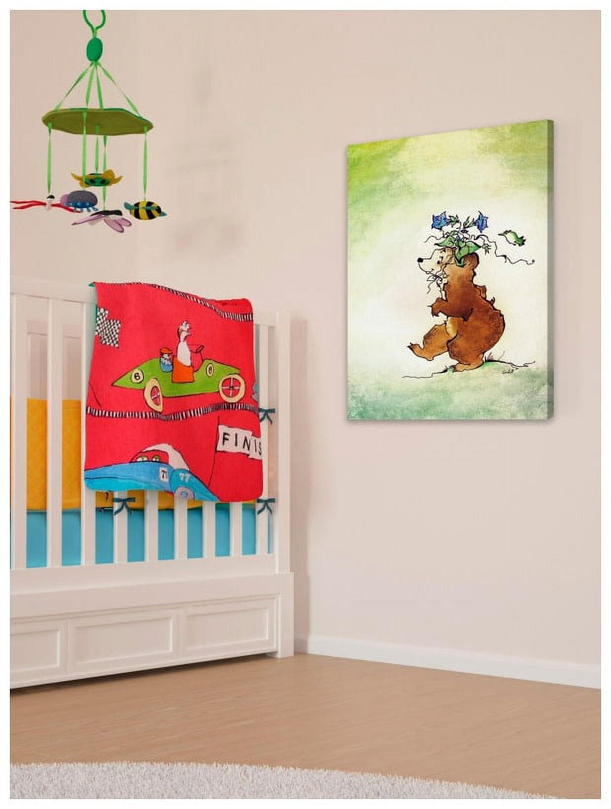 Marmont Hill "Bear" by Curtis Painting Print on Canvas