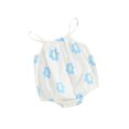 thumbnail image 2 of Gupgi Bébé Filles Sans Manches Romper Été Imprimé Floral Combinaisons de Bandage pour Bébé, 2 of 9