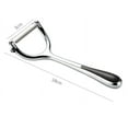 thumbnail image 3 of Stainless Steel Sharp Peeler Fruit Apple Vegetable Potato Y Peeler, Sliver, 3 of 9