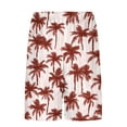 thumbnail image 4 of HAPIMO Hawaiian Bathing Mesh Lining Shorts Men Swim Trunks with Compression Liner Casual Outings Travel Shorts Summer Outdoor Swimsuit Shorts Quick Dry Board Shorts 9" Beach Shorts Orange X-Large, 4 of 6