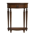 thumbnail image 3 of Bowery Hill Traditional Wood Antique Cherry Console Table with Storage, 3 of 8
