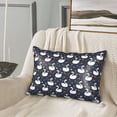 thumbnail image 2 of Pofeuu Swan And Flowers1 Print Satin Pillowcase for Hair and Skin Pillow Cases, Silk Pillow Cases, Soft Cooling Pillow Covers, 20x30 Inches（Pillow core not included）, 2 of 7
