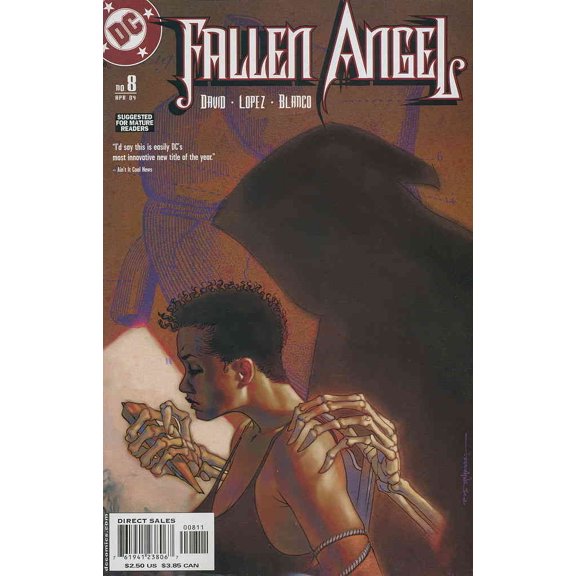 Fallen Angel #8 VF ; DC Comic Book
