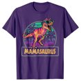 thumbnail image 3 of Camiseta gráfica a juego con la familia Mamasaurus T Rex Dinosaur Mama Saurus para mujer, 3 of 5