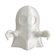 thumbnail image 3 of Cubierta de gancho de remolque de Halloween Accesorios de repuesto compactos a prueba de polvo Fantasma versátil Blanco, 3 of 6
