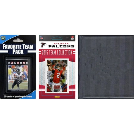 - C&I Collectables NFL Atlanta Falcons Licensed 2015 Score Team Set and Favorite Player Trading Card Pack Plus Storage Album