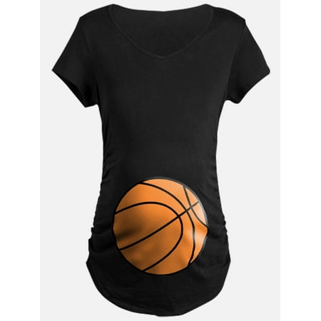 

CafePress - Basketball Belly Maternity Dark T Shirt - Maternity Dark T-Shirt