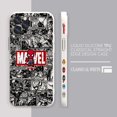 thumbnail image 3 of Case For iPhone 14 13 12 11 Pro XS Max Mini X XR 7 8 6 6S Plus Colour Simple Liquid Silicone Case Marvel Iron Spider-Man Comics, 3 of 5