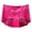 Hot Pink, variant on High Waist Underwear for Women Full Coverage Lace Floral Briefs Seamless Breathable Panties Purple L