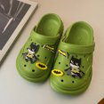 thumbnail image 1 of Zapatos con agujeros de Batman de Marvel, zapatillas antideslizantes para pies de casa, dibujos animados, primavera y verano, novedad, 1 of 1