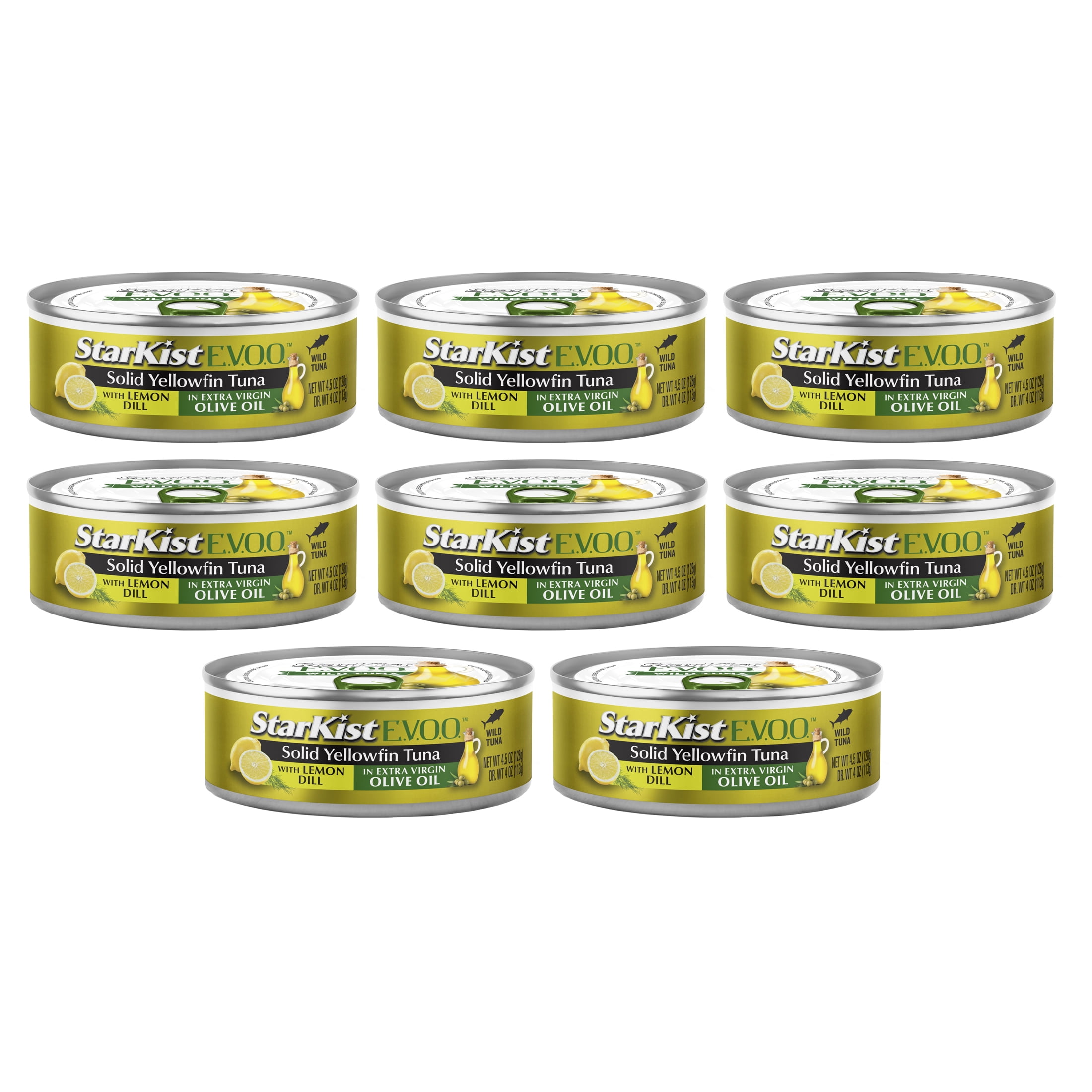 (8 pack) StarKist E.V.O.O. Solid Yellowfin Tuna in Extra Virgin Olive