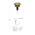 thumbnail image 3 of Flush Botón Push Button de agua Botón de drenaje Accesorios de la válvula de drenaje Botón de drenaje Flush Push Botton Reemplazo de Siamp Optima 49 Piezas, 3 of 8