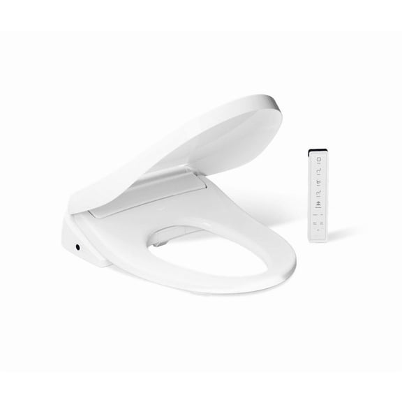 Kohler PureWash� E805 Elongated bidet toilet seat with remote control