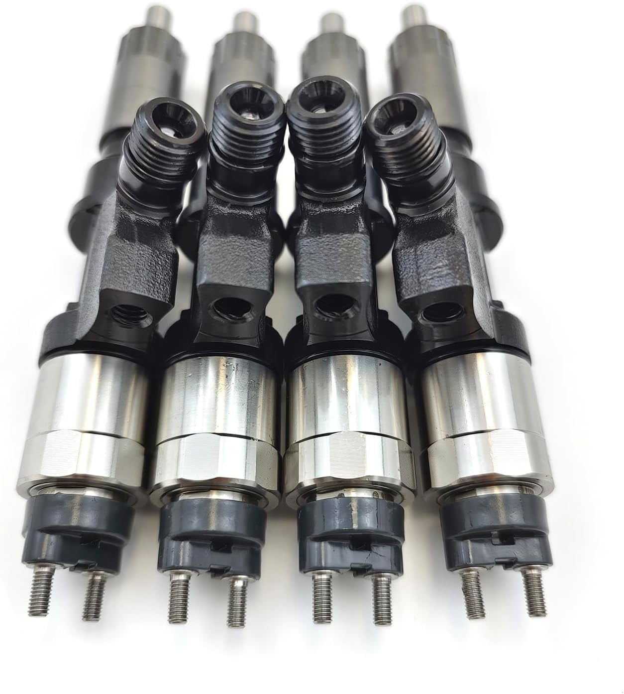 4X Fuel Injector 095000-6395 Compatible with DENSO ISUZU 5.2L 4HK1 7.8L 6HK1 Engine