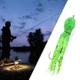 thumbnail image 4 of S SERENABLE Swimbait Trolling Squid Skirt for Rockfish Green, 4 of 8