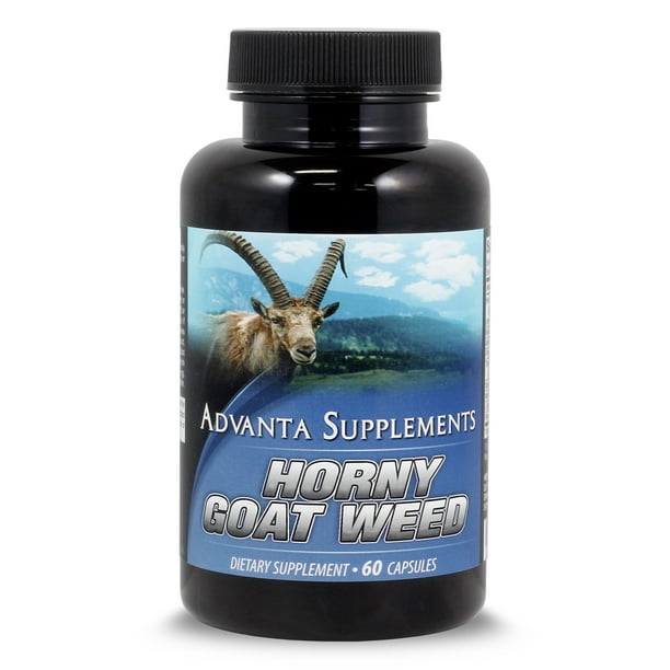 Horny Goat Weed With Maca Root Extract 1000mg By Advanta Supplements 60 Count New 2404