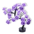 thumbnail image 1 of LED Rose Tree Nightlight Battery Operated Touch Desk Home Aesthetic Control Table Light Holiday Birthday Nightstand Bedside Lamp Party Decor Purple, 1 of 9