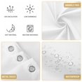 thumbnail image 4 of Happy Fall Shower Curtains for Bathroom, Maple Tree Orange Pumpkins Thanksgiving Rustic Waterproof Fabric Shower Curtain, Decorative Bathroom Curtain for Bathtub, 72"x72", No Hooks Included, 4 of 9