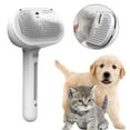 thumbnail image 2 of Pet Steam Brush for Dog & Cat – 3-In-1 Spray Hair Removal Comb – Steam for Shedding & Grooming – Water Brush for Long & Short Haired Pets – Spritz Defur Comb – Includes Waterless Shampoo Harlik, 2 of 9