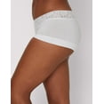 thumbnail image 2 of Maidenform Boyshort Panty Dream Cotton with Lace Women's Underwear Full Coverage 40859, 2 of 6