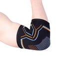 thumbnail image 3 of Elbow Brace Compression Support Sleeve Super Soft Elastic Breathable Friendly to Skin Weightlifting Workout Elbow Support Sleeve, 3 of 6