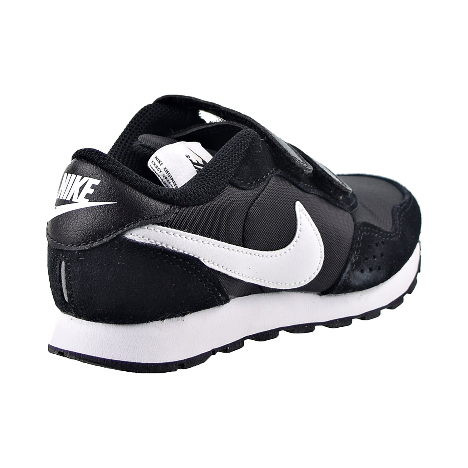Nike MD Valiant (PS) Little Shoes Black-White Walmart.com