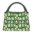 thumbnail image 1 of Disketp Avocado Heart Bolsa Térmica Estampada, Bolsa Térmica Aislante para Almuerzo, Playa y Campamento, 1 of 6