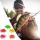 thumbnail image 2 of Advancent 100 Uds. Señuelos de simulación cebos artículos de pesca herramienta callos traje de pesca con caja transparente suministros Pescar Verde, 2 of 6