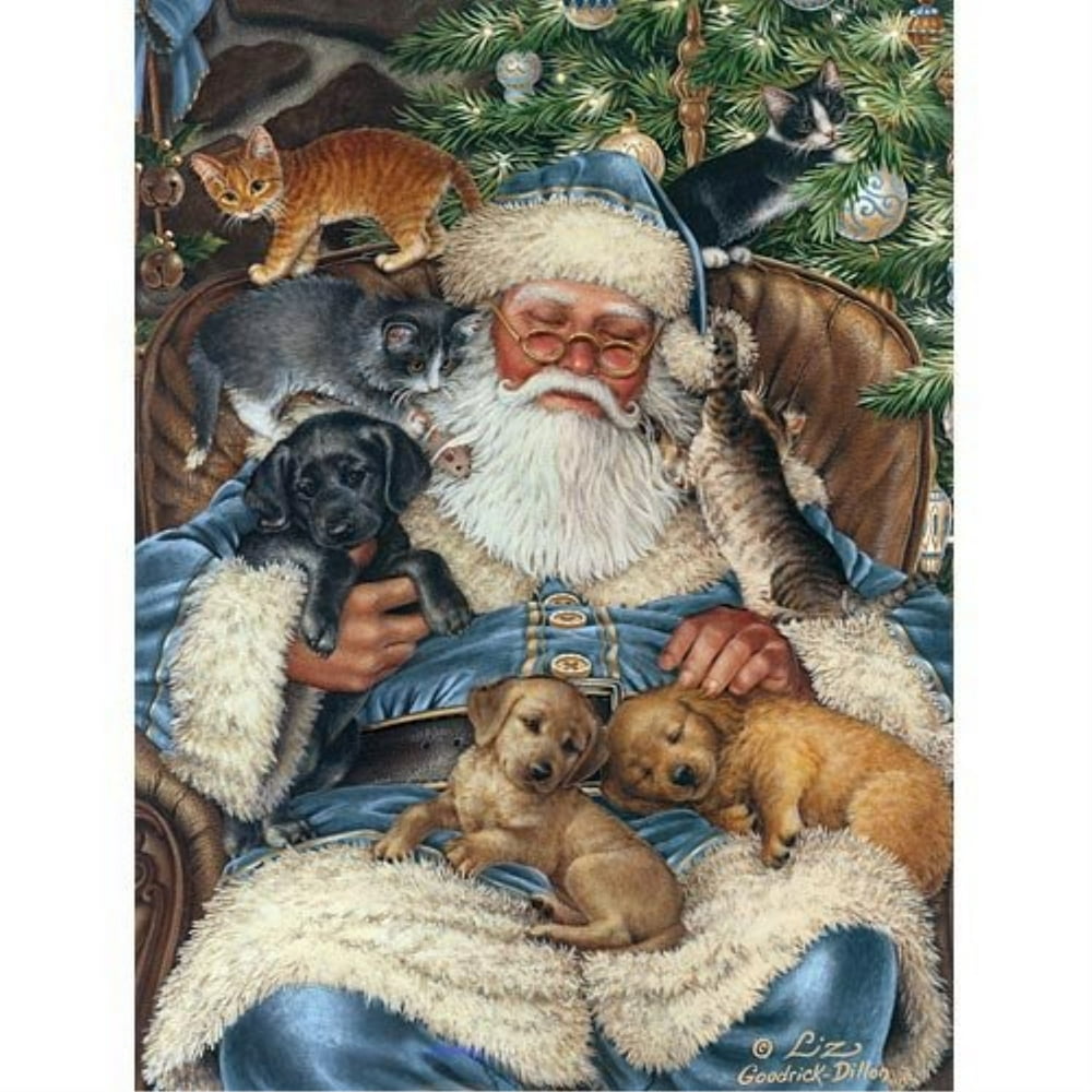 bits and pieces 1000 piece jigsaw puzzle for adults santa nap
