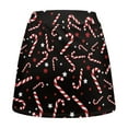 thumbnail image 6 of Yuyamidu Candy Canes Womens Golf Skirts with Shorts Christmas Tennis Skort with Pocket Athletic Pickleball Outfits Size XL, 6 of 8