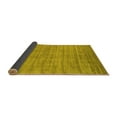 thumbnail image 2 of Ahgly Company Indoor Rectangle Abstract Yellow Contemporary Area Rugs, 6' x 9', 2 of 4