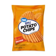 Cheddar & Sour Cream Potato Chips Party Size, 13 oz