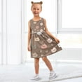 thumbnail image 7 of Girls Dress Playful Cat Sleeveless Dress for Girls Hem A-Line Casual Sundress, 7 of 7