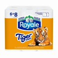 thumbnail image 3 of Royale Tiger Towel Paper Towel, 6 Equal 8 Rolls, 66 Sheets per Roll, 2-Ply, 396 Total Half Sheets, 3 of 4