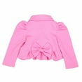 thumbnail image 2 of Toddlers and Girls French Terry Knit Zuri Scalloped Trim Crop-Jacket in Heavenly Pink 2T, 2 of 9