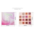 thumbnail image 5 of 9-16 Colors Eyeshadow Palette Pigmented Shimmer Matte Glitter New Eye Shadow, 5 of 8