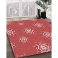 thumbnail image 3 of Ahgly Company Machine Washable Indoor Rectangle Transitional Red Area Rugs, 7' x 10', 3 of 7