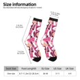thumbnail image 2 of Disketp Cute Girl Unisex Crew Socks Lightweight Breathable Ventilation Ankle Socks, Mid-calf socks for Daily, 2 of 6