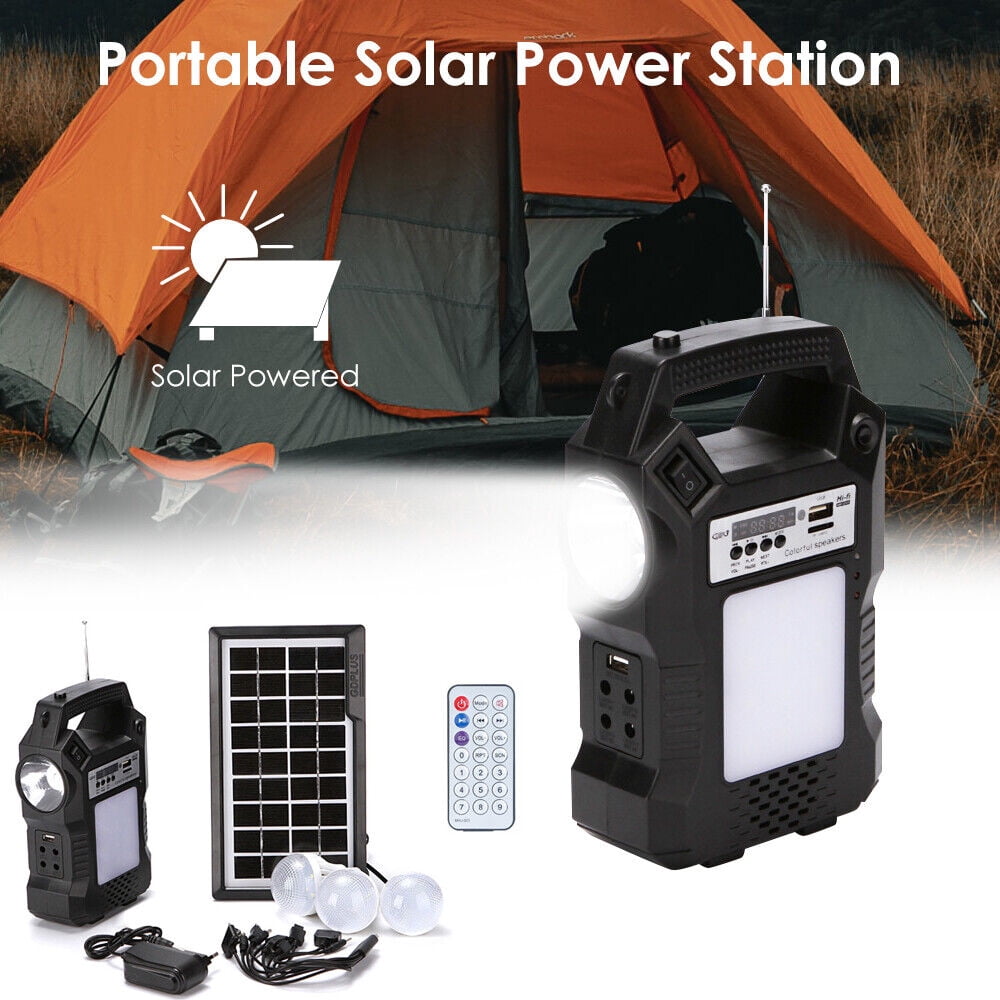 Paddsun Portable Power Station Solar Generator Panel Power Bank Outlet