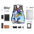 thumbnail image 5 of Lsque Mario Lightweight Backpack for Men and Women - Durable and Water-Resistant, Ideal for School, Work, Travel, and Everyday Use, 5 of 8