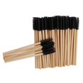 thumbnail image 2 of 100pcs Bamboo Handle Mascara Brush Disposable Comb Mascara Wand Eyelash Extender Eyebrow Brush Bamboo Handle Mascara Brush Disposable Comb Mascara Wand Eyelash Extender Eyebrow Brush Black, 2 of 5