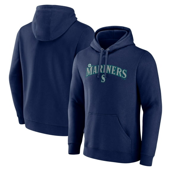Men's Navy Seattle Mariners Series Sweep Pullover Hoodie
