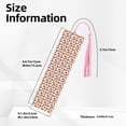 thumbnail image 3 of Kdxio Sushi Roll Print Metal Tassel Bookmarks,Perfect Gift for Art Lovers and Bookworms Metal Bookmarks for Women, 3 of 8