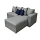 thumbnail image 3 of Sala Esquinera Modular Orlando EL BAZAR STORE Plata 200x160 cm Lino nacional, 3 of 5