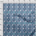 thumbnail image 3 of oneOone Tissu Popeline de Coton Sergé Vert Sarcelle Foncé Matériel de Robe Tissu Imprimé Tissu au Mètre 56 Pouces de Large, 3 of 5