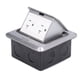 thumbnail image 3 of protección IP40 del equipo de caja de la cubierta del zócalo de los E.E.U.U. del poder del piso emergente integrado del mercado eléctrico de 250V 20A, 3 of 5